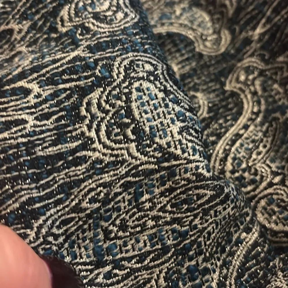 Oscar de la Renta Patterned Trousers, US10 - Picture 9 of 9